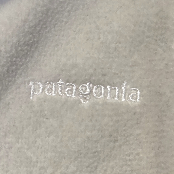 Patagonia Synchilla Full Zip Fleece Jacket Women's Medium Cream Ivory Gorpcore - Picture 4 of 12